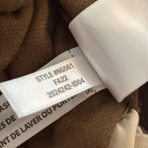 Madewell Oversized Funnelneck Tunic Top in Golden Spinach S - Picture 8 of 8